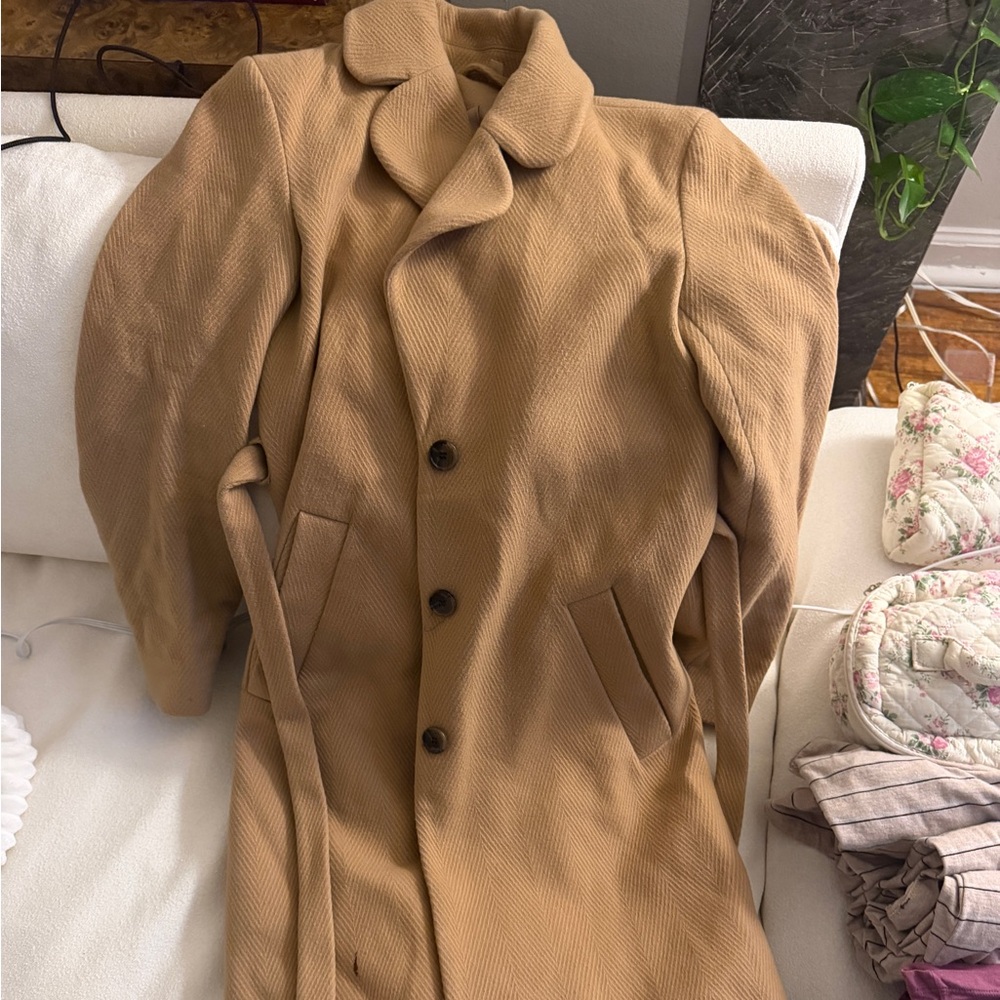 & Other Stories Camel Trench Coat